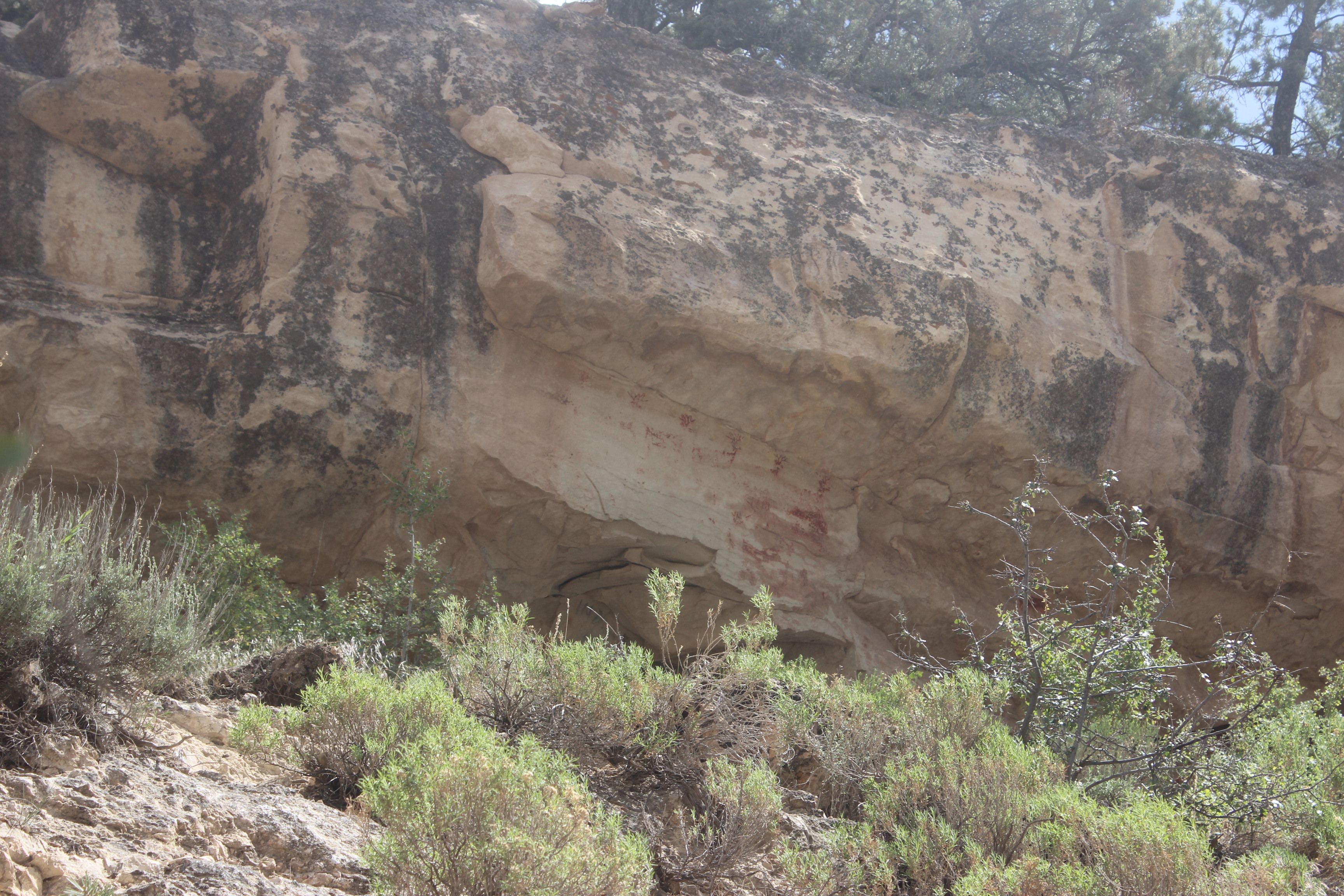 Bright Angel Pictograph Panel.